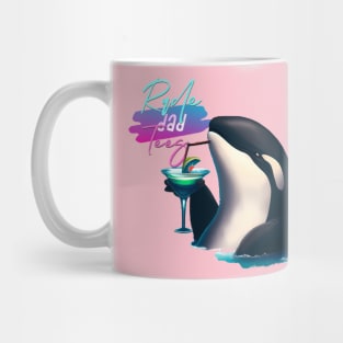 Rude Dad Orca Keeping It Cool Mug